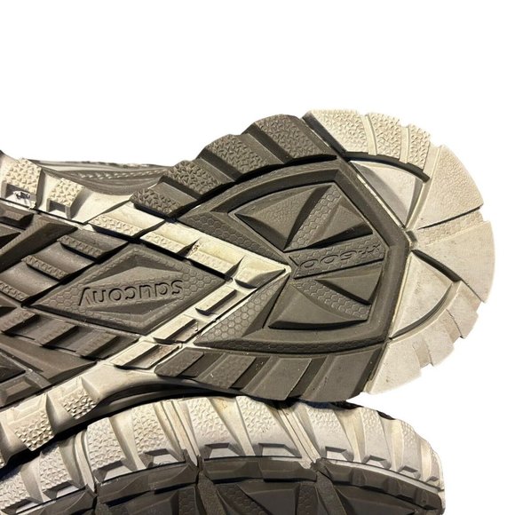 Saucony Excursion TR9 Gray Red Trail Running Outdoor Sneaker Shoes Womens 7.5 - Picture 13 of 16